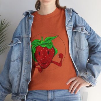 StrawHairy Berry Unisex Heavy Cotton T-Shirt