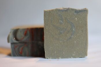 Whiskey + Charcoal Goat Milk Soap